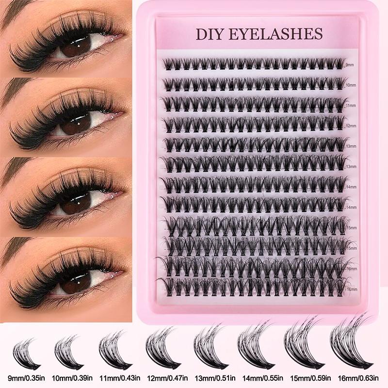 Eyelash Extension Kits - Kit Bulu Mata Alami Natural Cluster