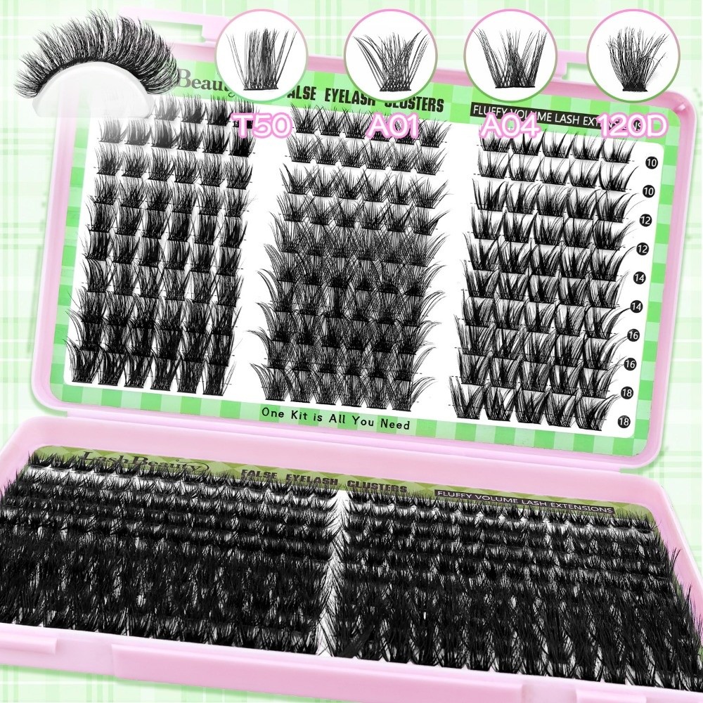 Eyelash Extension Kits - Bulu Mata Palsu Natural Look Wispy