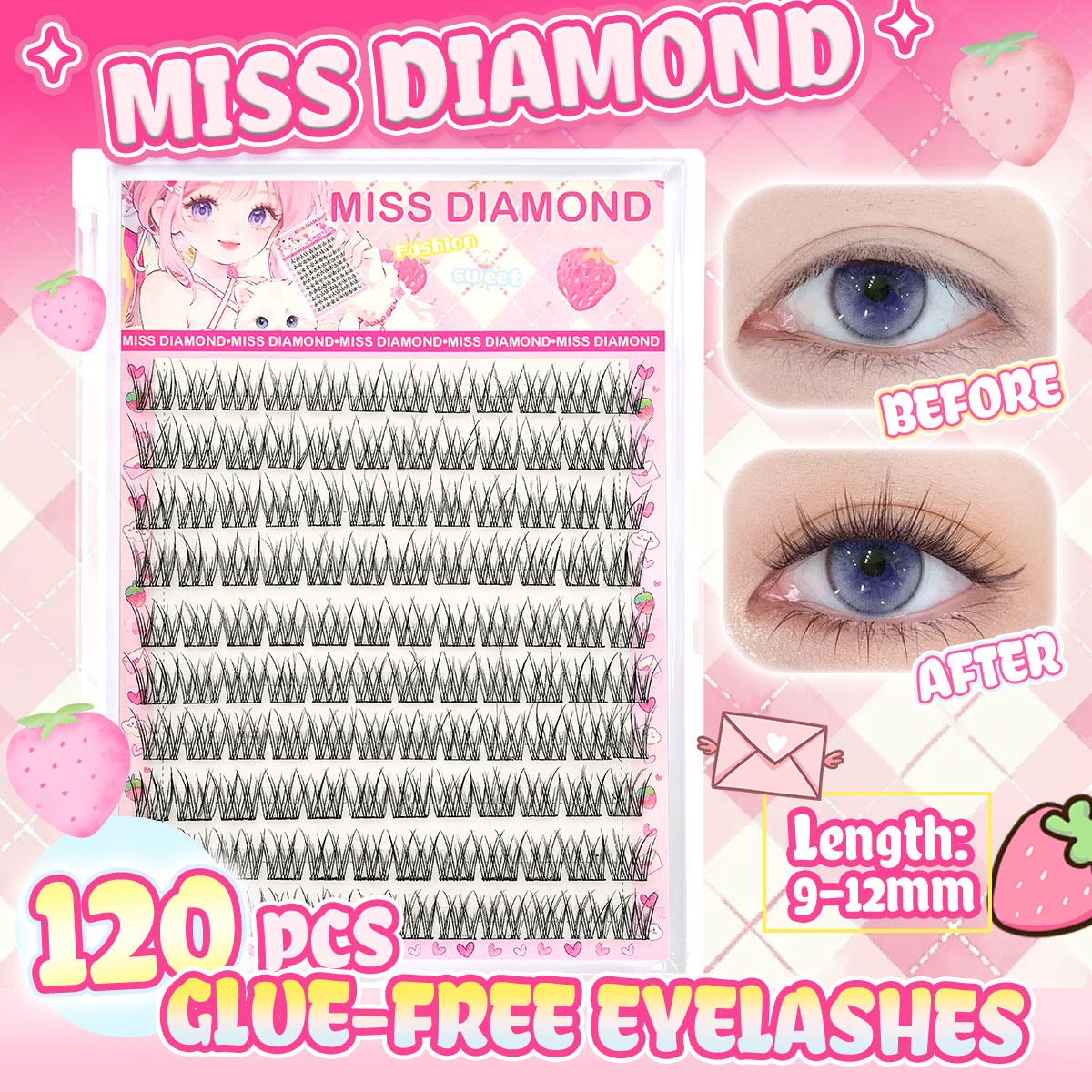 Eyelash Extension Japanese - Ekstensi Bulu Mata Ikan, Bulu Mata