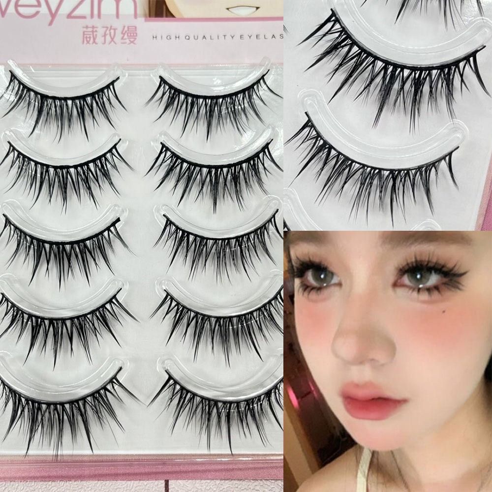 Eyelash Extension Japanese - 5 Pasang Bulu Mata Palsu Jepang