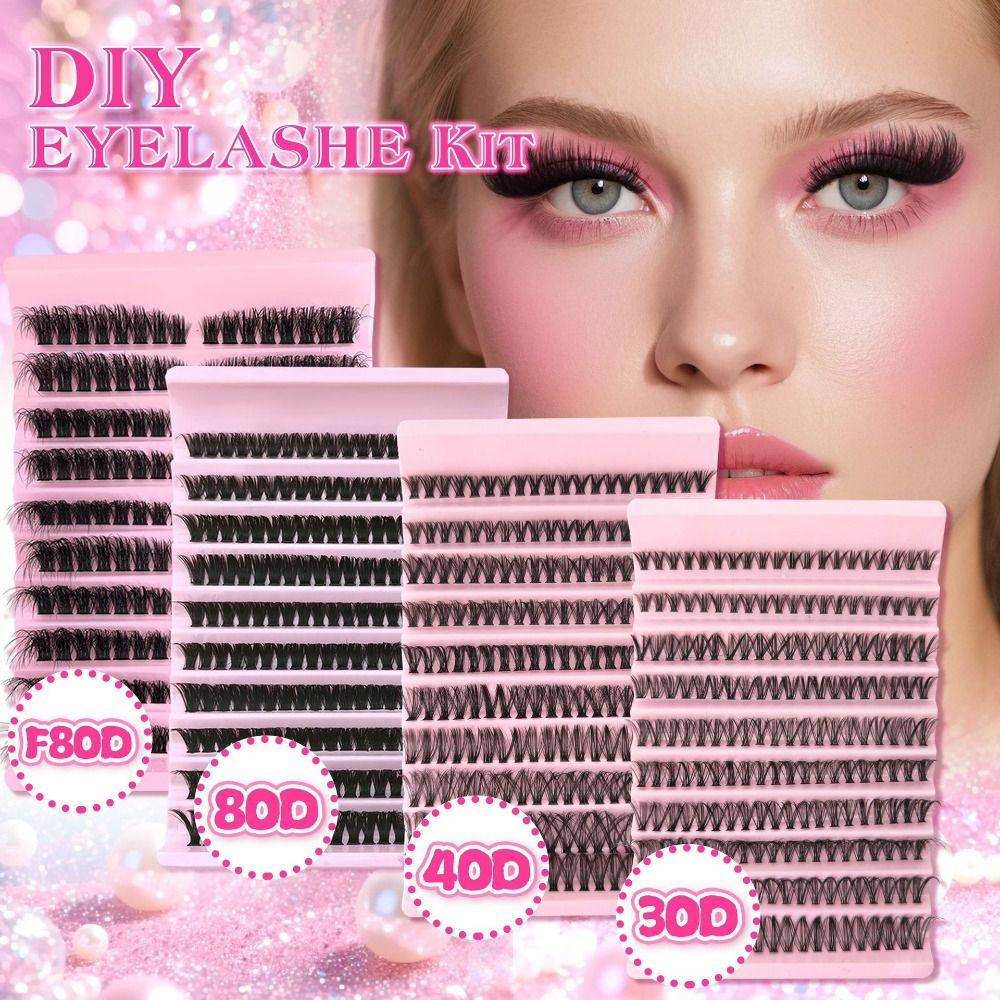 Eyelash Extension Kits - Bulu Mata Palsu Natural Look Wispy