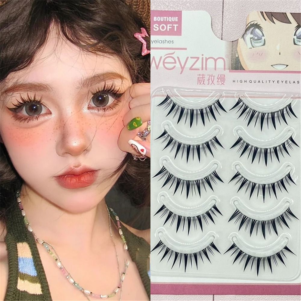 Eyelash Extension Japanese - 5 Pasang Bulu Mata Palsu Cosplay