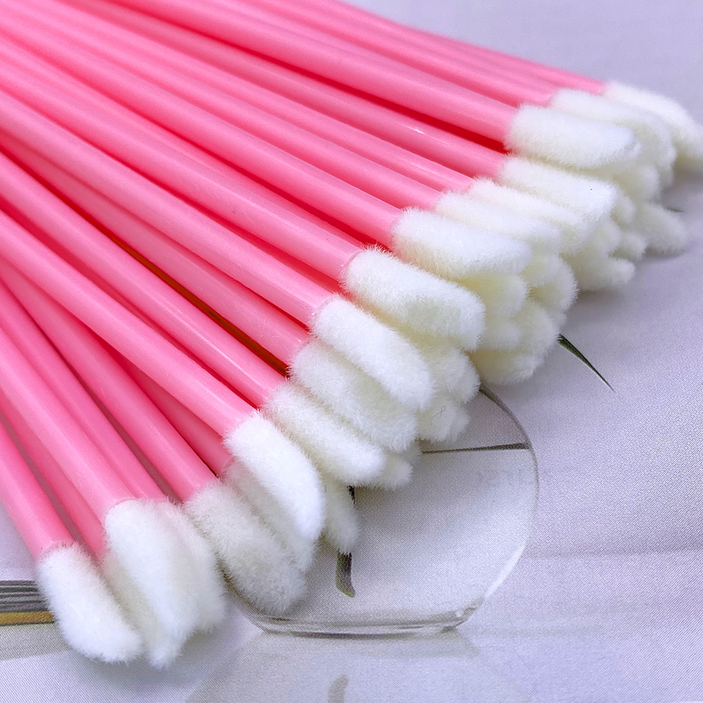 50/500 Buah Kuas Bibir Sekali  - Lashes Eyelash Extension ulasan dan harga