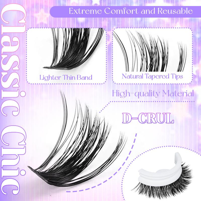 Bulu Mata Cluster DIY Ekstensi - Lashes Eyelash Extension ulasan dan harga