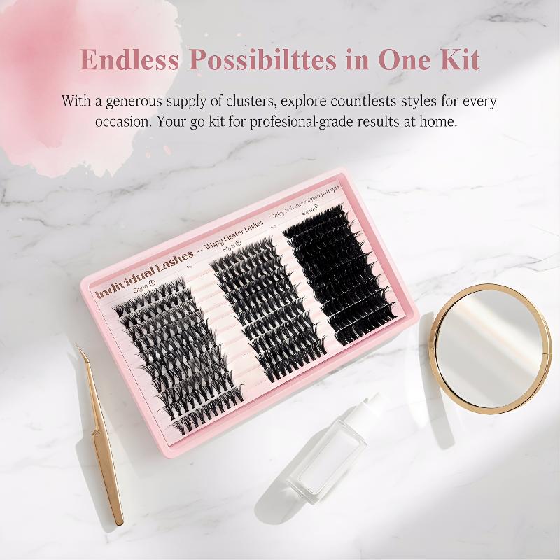 Kit Ekstensi Bulu Mata DIY den - Eyelash Extension Kits ulasan dan harga