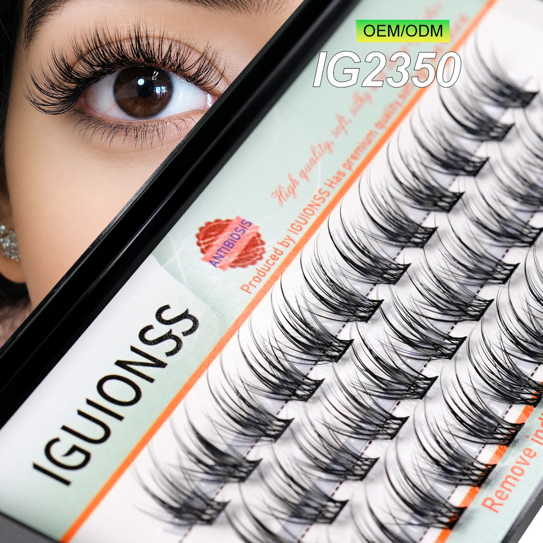 IGUIONSS OEM ODM ekstensi bulu - Eyelash Extension Human Hair ulasan dan harga