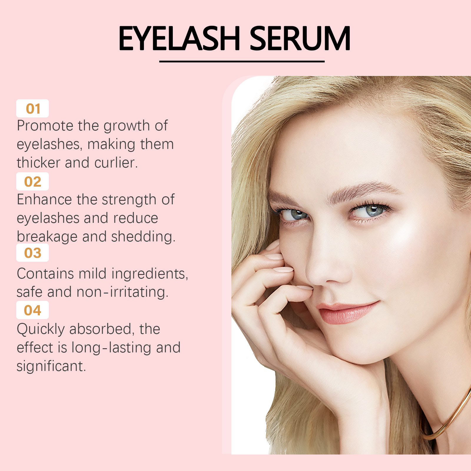 Serum Penumbuh Bulu Mata Menut - Eyelash Extension Human Hair ulasan dan harga