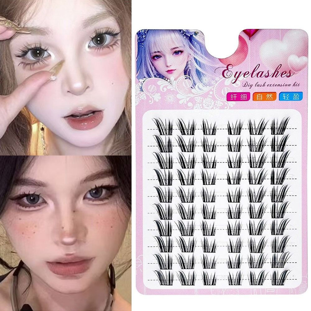 Bulu Mata Palsu Model Cat Eye  - Eyelash Extension Wet Look ulasan dan harga