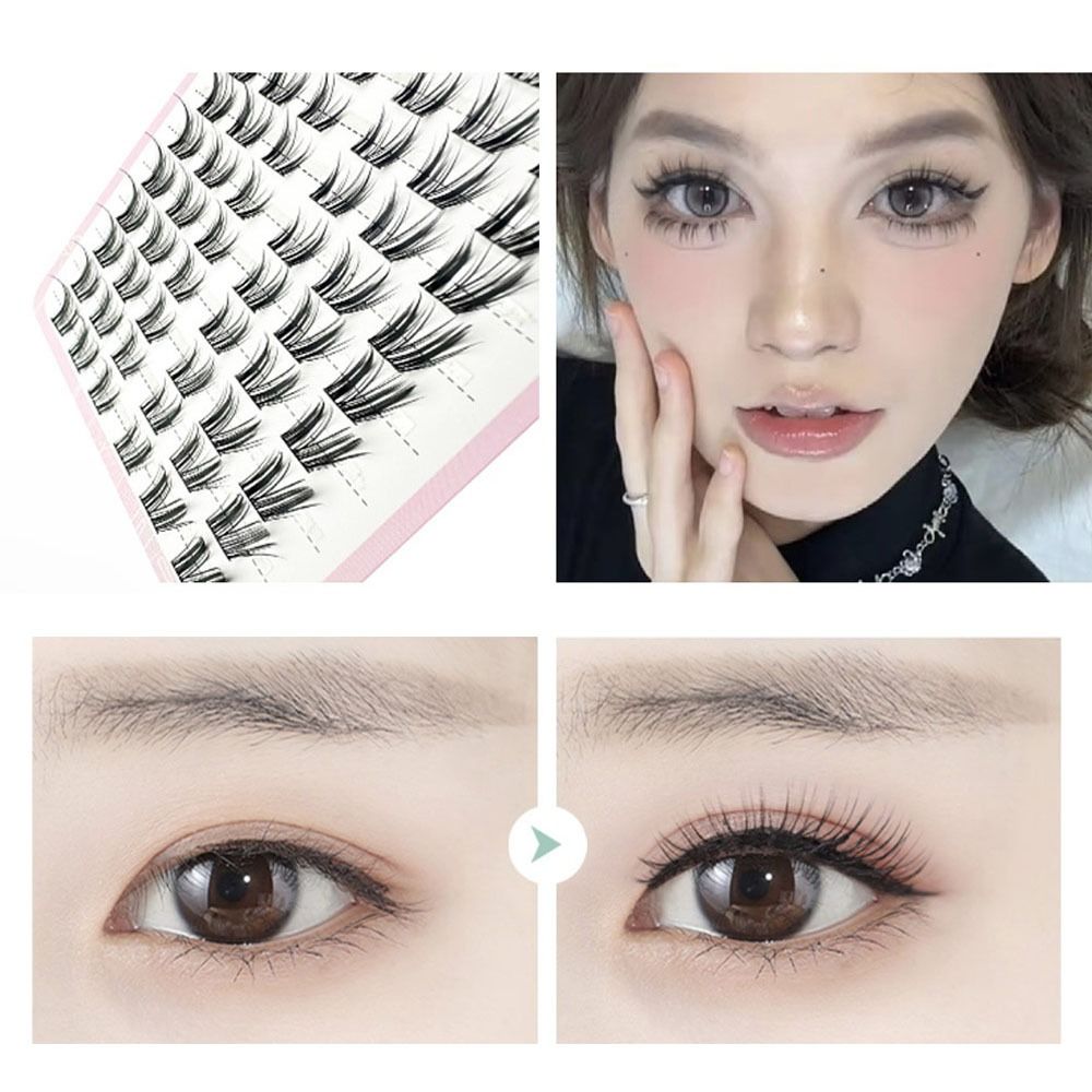 Bulu Mata Palsu Model Cat Eye  - Eyelash Extension Wet Look ulasan dan harga