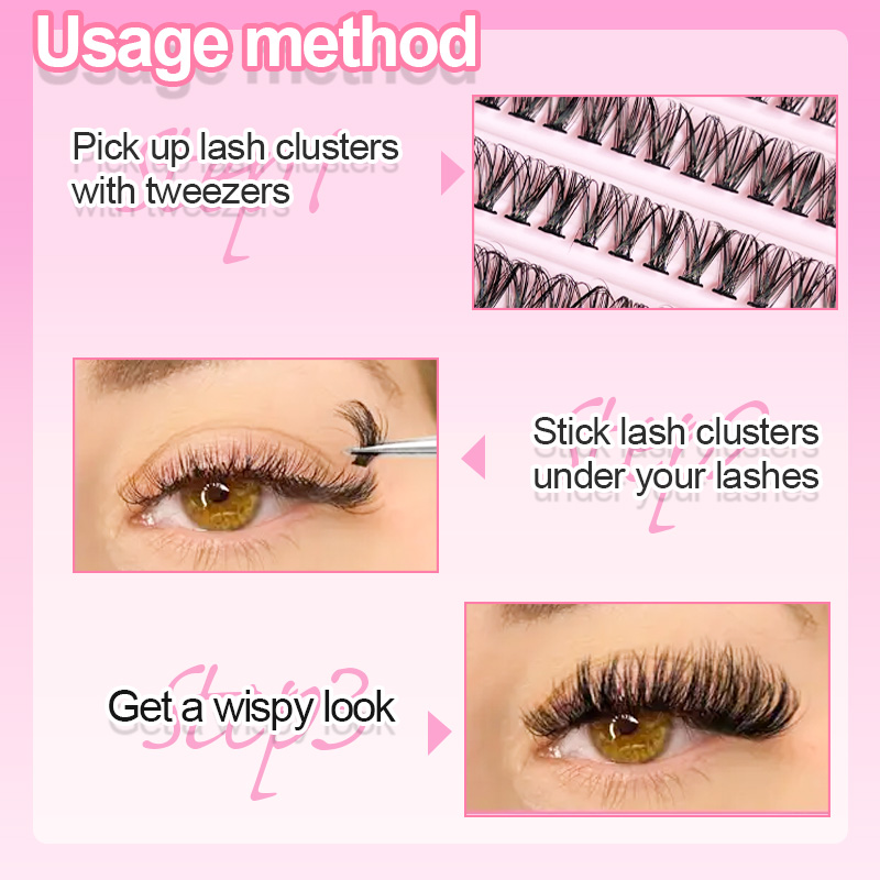 Bulu Mata Individual Tuft 8-16 - Eyelash Extension Natural Look ulasan dan harga