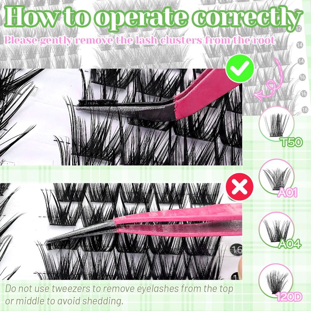 Bulu Mata Palsu Natural Look B - Eyelash Extension Natural Look ulasan dan harga