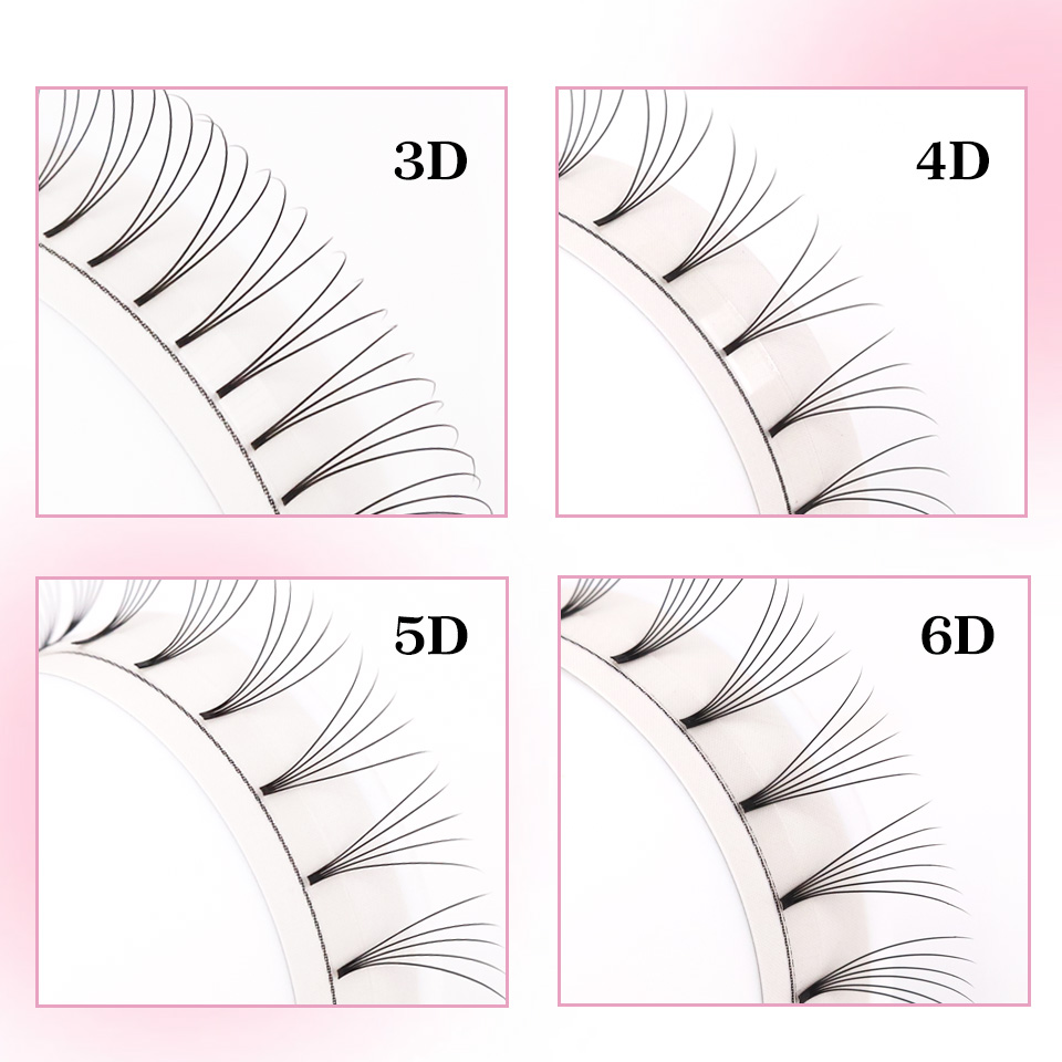 AGUUD kipas Volume buatan alam - Eyelash Extension Human Hair ulasan dan harga