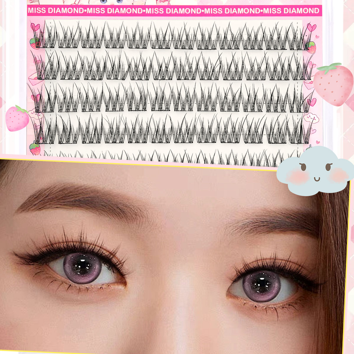 Ekstensi Bulu Mata Ikan, Bulu  - Eyelash Extension Japanese ulasan dan harga