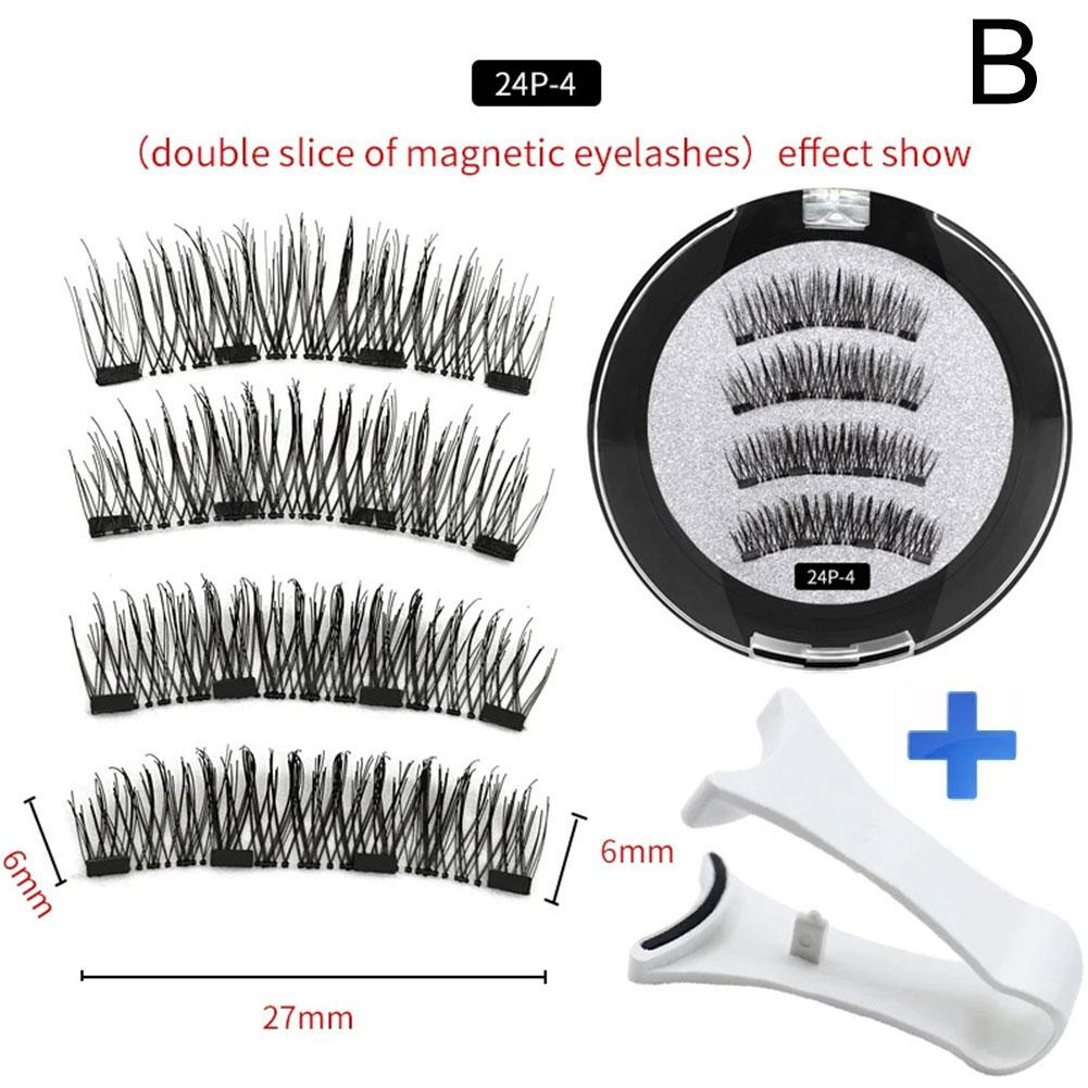 Bulu mata palsu magnetis 3D 2  - Eyelash Extension Equipment ulasan dan harga