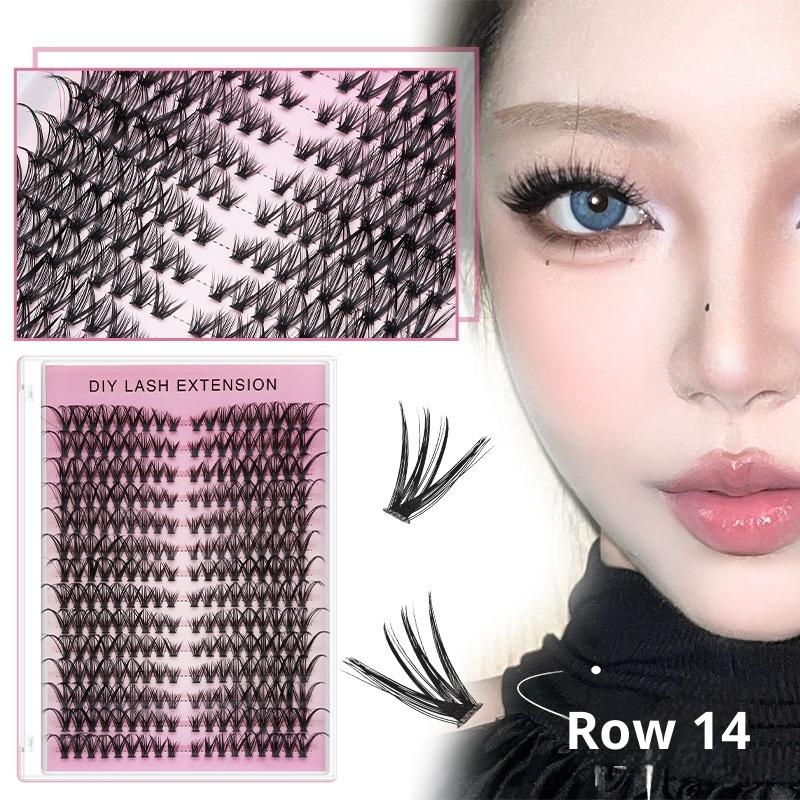 20pcs DIY Bulu Mata Palsu Ekst - Eyelash Extension Natural Look ulasan dan harga