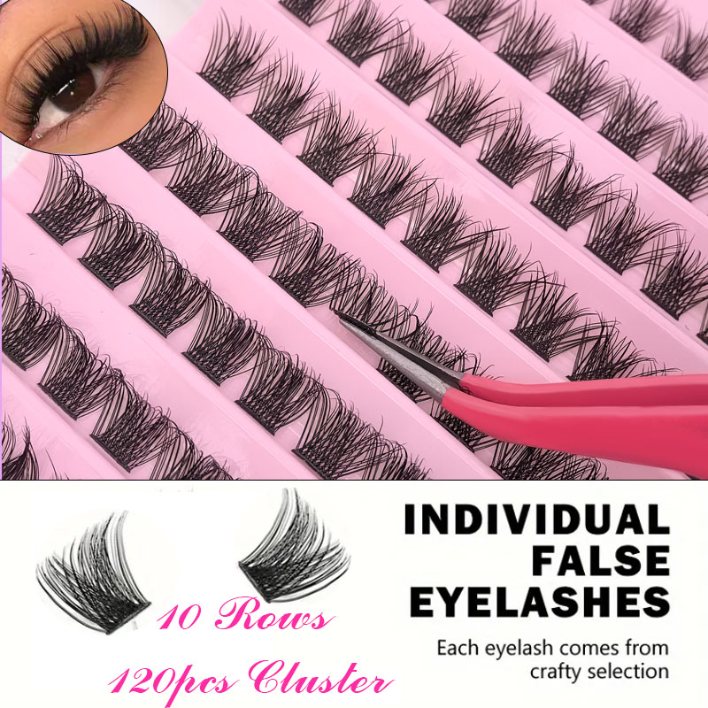 Kit Ekstensi Bulu Mata DIY Clu - Eyelash Extension Human Hair ulasan dan harga