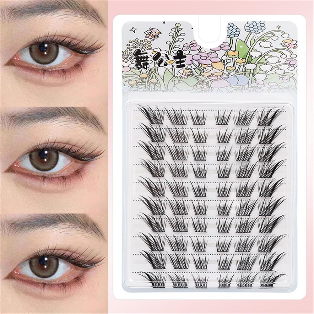 60/100Pcs Bulu Mata Alami Fair - Eyelash Extension Wet Look ulasan dan harga