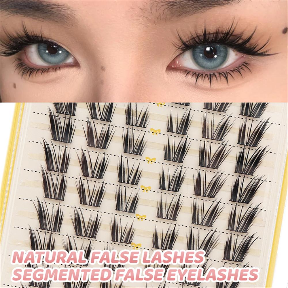 60/100Pcs Bulu Mata Alami Fair - Eyelash Extension Wet Look ulasan dan harga