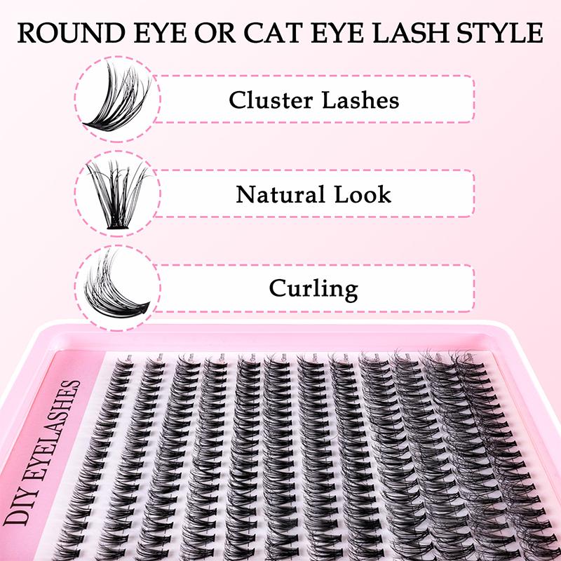 Kit Bulu Mata Alami Natural Cl - Eyelash Extension Kits ulasan dan harga