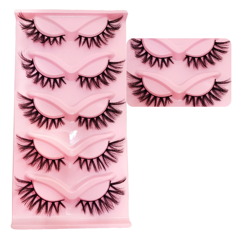 5 Pasang Bulu Mata Palsu Tebal - Eyelash Extension Japanese ulasan dan harga