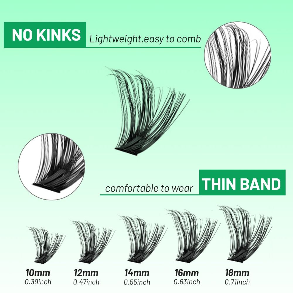 Bulu Mata Palsu Natural Look B - Eyelash Extension Kits ulasan dan harga