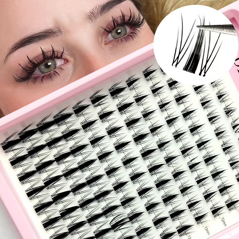 120 pcs Bulu Mata Fairy 8-16mm - Eyelash Extension Wet Look ulasan dan harga