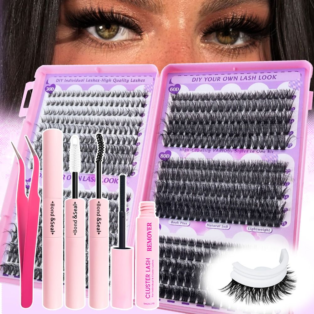 Bulu Mata Palsu Panjang 9-18mm - Eyelash Extension Kits ulasan dan harga