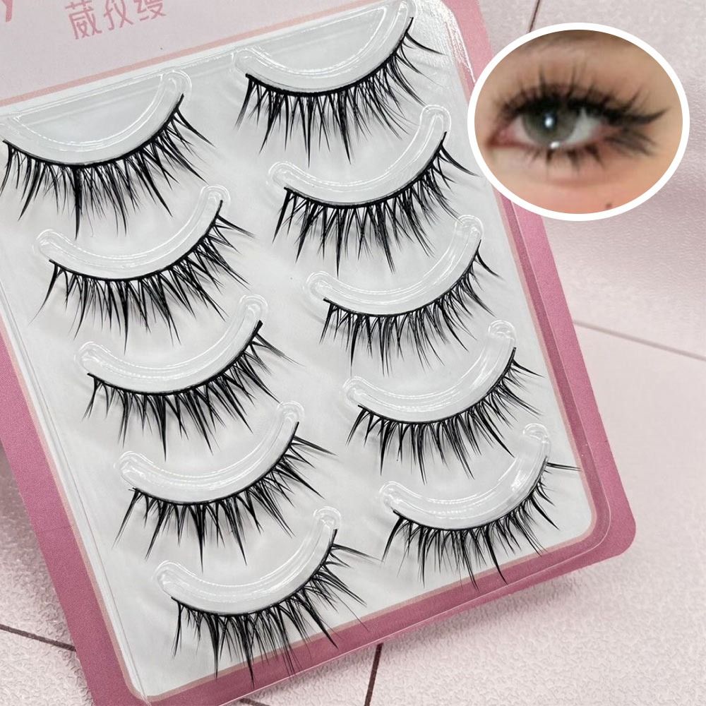 5 Pasang Bulu Mata Palsu Jepan - Eyelash Extension Japanese ulasan dan harga