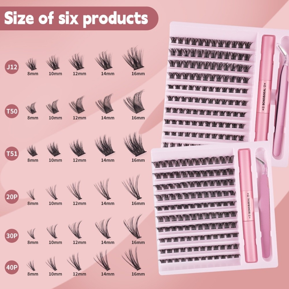 Bulu Mata Palsu Berkualitas Ti - Eyelash Extension Kits ulasan dan harga