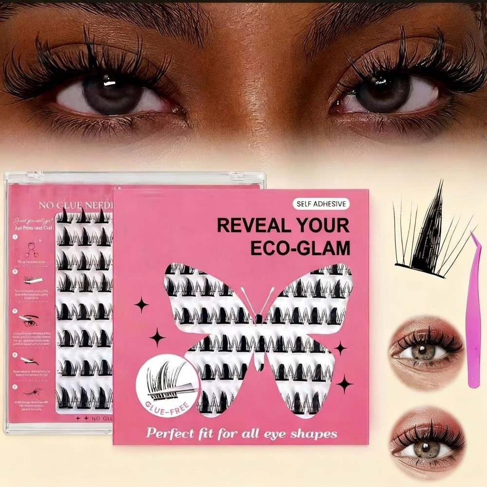 Kit Ekstensi Bulu Mata Alami D - Eyelash Extension Equipment ulasan dan harga