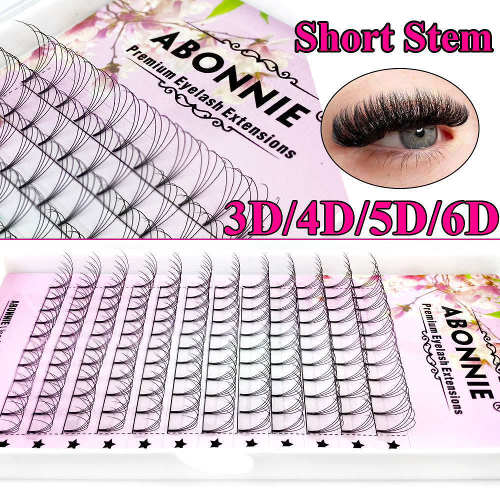 Abonnie 6D Narrow Fan Premade  - Eyelash Extension Human Hair ulasan dan harga