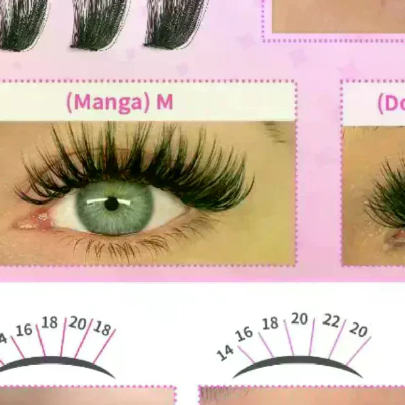 Kit Bulu Mata Lash Clusters, B - Eyelash Extension Kits ulasan dan harga