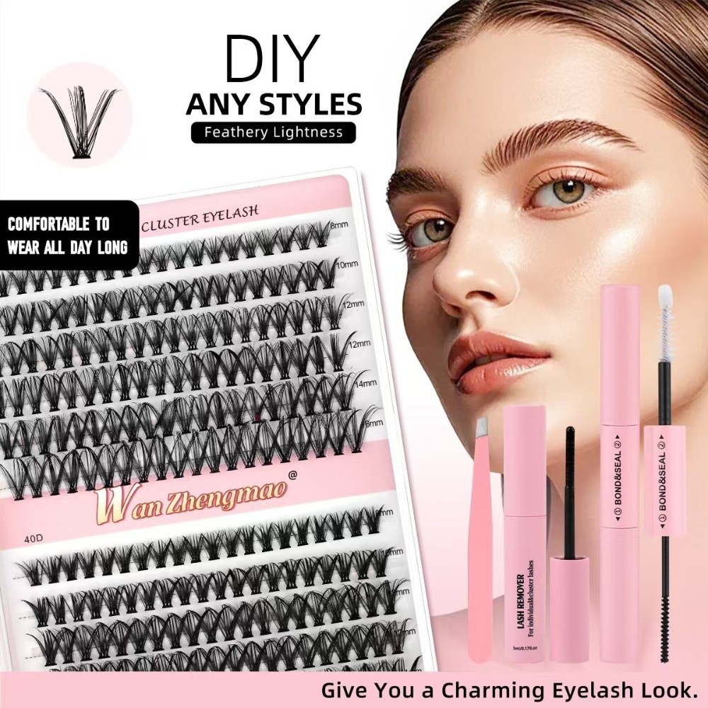 Bulu Mata Palsu Panjang 8-16mm - Eyelash Extension Kits ulasan dan harga