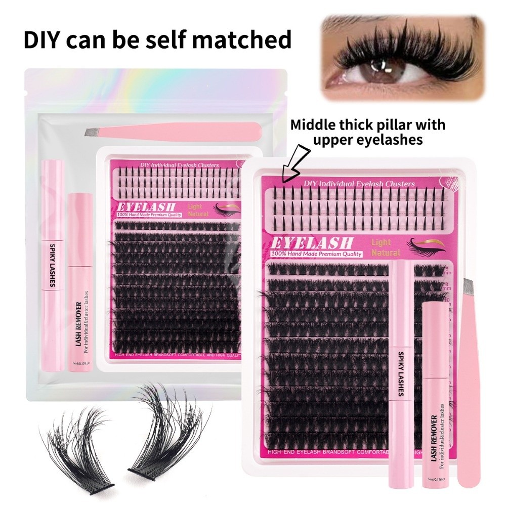 Bulu Mata Palsu Panjang 8-18mm - Eyelash Extension Kits ulasan dan harga