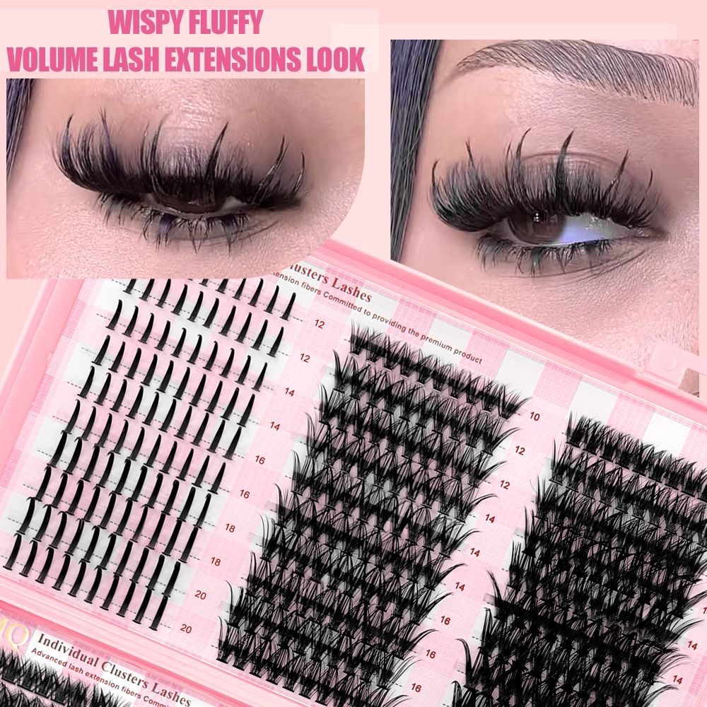 Bulu Mata Palsu 9-16mm, Volume - Eyelash Extension Kits ulasan dan harga