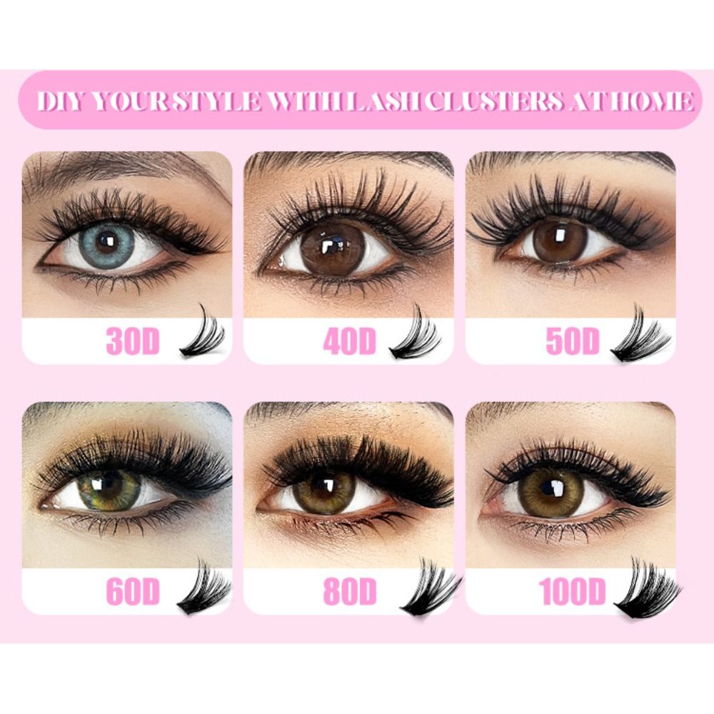 Bulu Mata Palsu 9-16mm, Volume - Eyelash Extension Kits ulasan dan harga