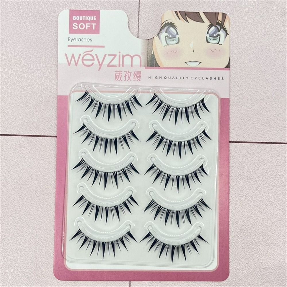 5 Pasang Paket Bulu Mata Palsu - Eyelash Extension Japanese ulasan dan harga