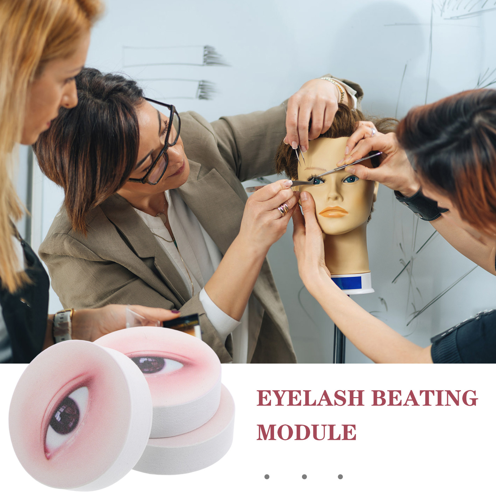 3 Buah Papan Latihan Ekstensi  - Eyelash Extension Kits ulasan dan harga