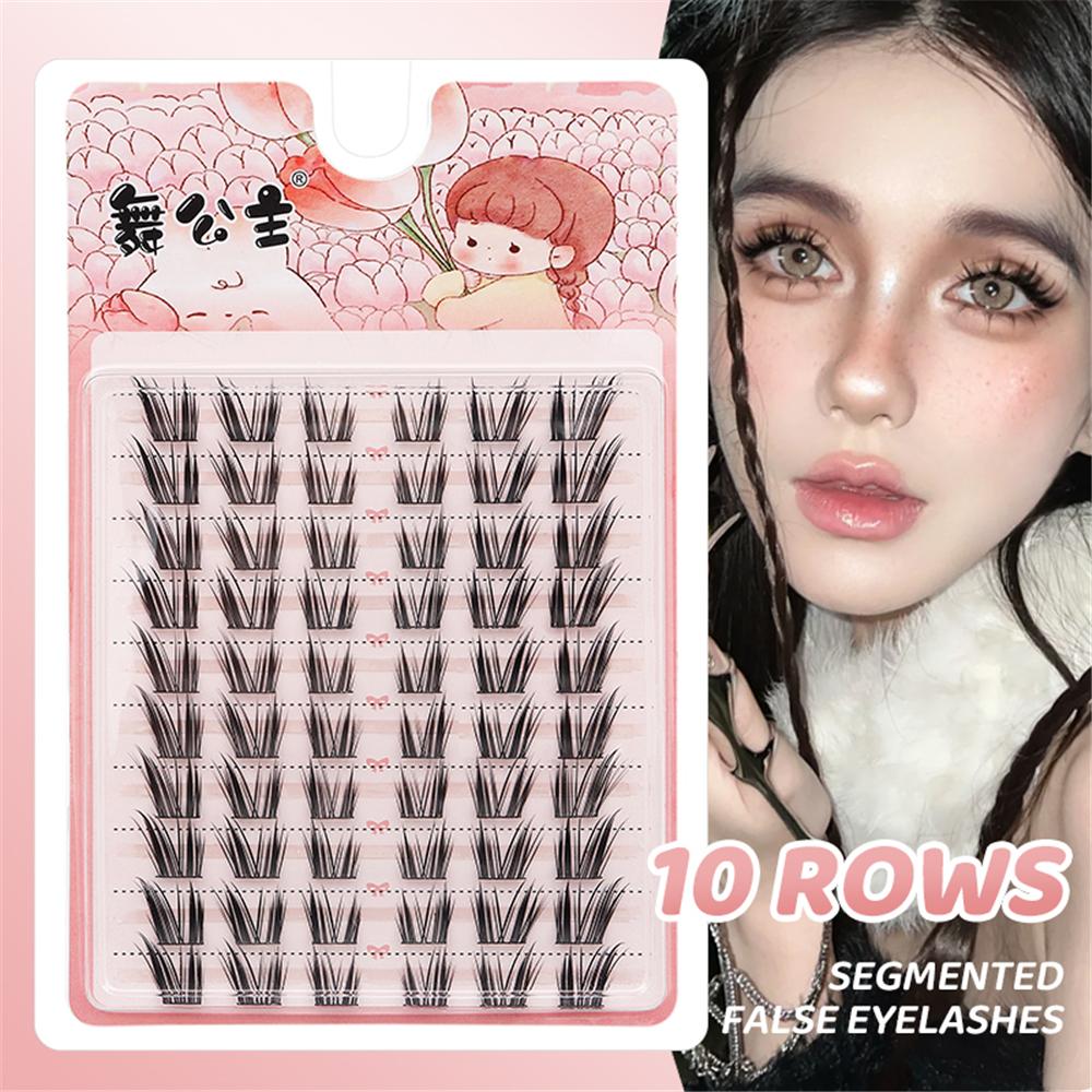 60/100 Buah Cluster Bulu Mata  - Eyelash Extension Wet Look ulasan dan harga