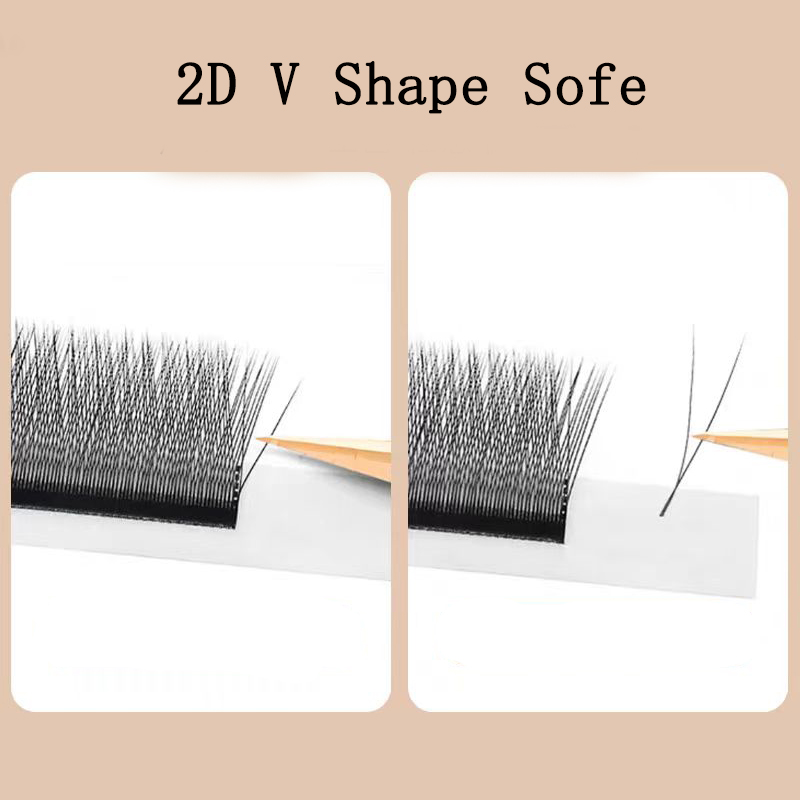 MARIA 2D Y Bentuk Bulu Mata Ta - Eyelash Extension Human Hair ulasan dan harga