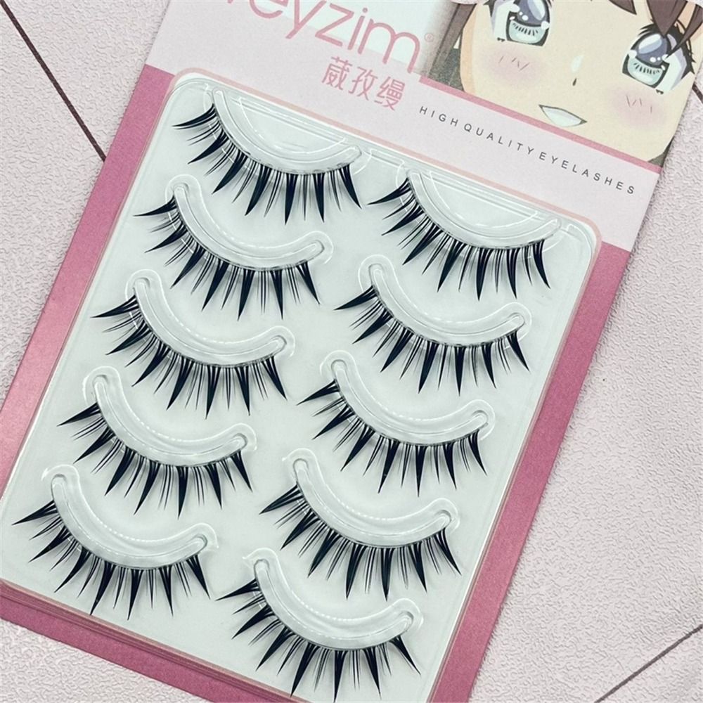 5 Pasang Bulu Mata Palsu Cospl - Eyelash Extension Japanese ulasan dan harga