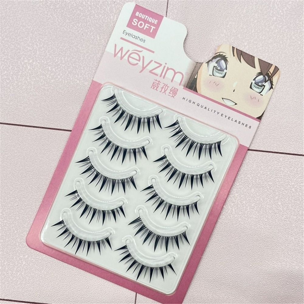 5 Pasang Bulu Mata Palsu Cospl - Eyelash Extension Japanese ulasan dan harga