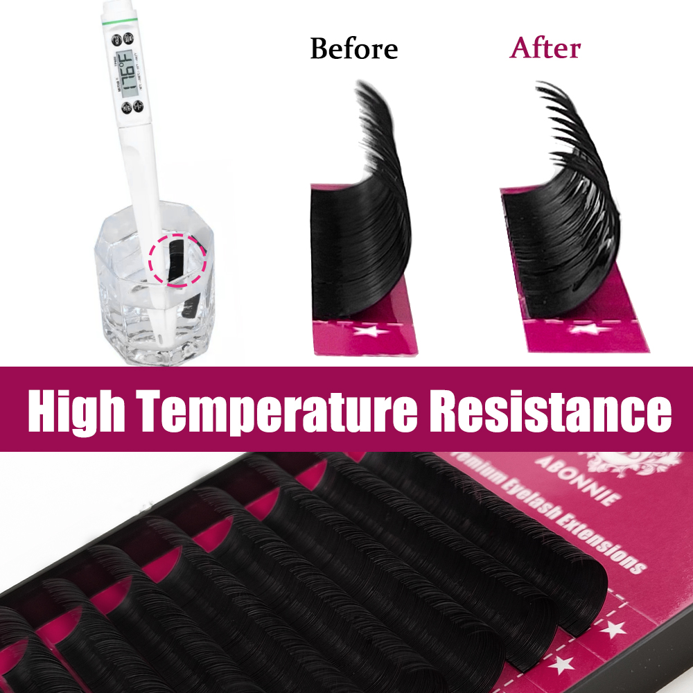 Abonnie 8-17mm bulu mata indiv - Eyelash Extension Human Hair ulasan dan harga